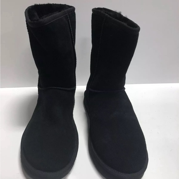 Koolaburra Men's Burra Short Winter Boot Black Size 10M - Picture 3 of 6